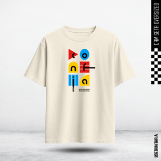 Nome do produtoCamiseta Oversized – Deus nos basta