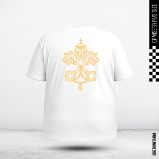 Nome do produtoCamiseta Plus Size — Um só em Cristo