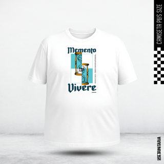 Nome do produtoCamiseta Plus Size – Memento Vivere
