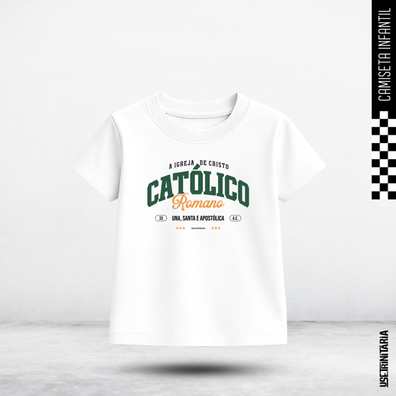 Camiseta Infantil (10-14)  – Católico Romano