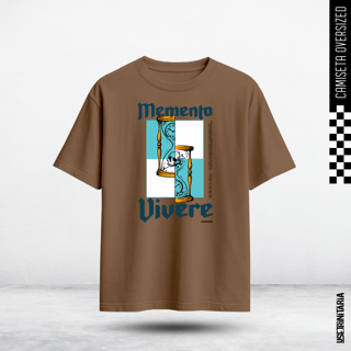 Nome do produtoCamiseta Oversized – Memento Vivere