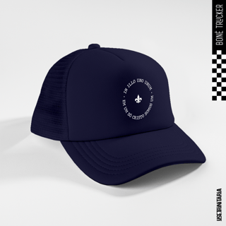 Nome do produtoBoné Trucker — Um só em Cristo