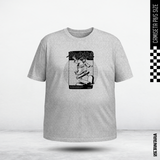 Nome do produtoCamiseta Plus Size – Ele venceu a morte