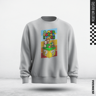 Nome do produtoMoletom Blusão – Meu Lugar é o Céu