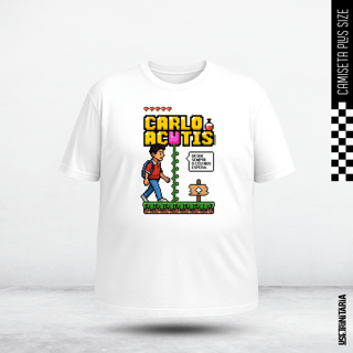 Camiseta Plus Size – Carlo Acutis