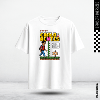 Nome do produtoCamiseta Oversized – Carlo Acutis