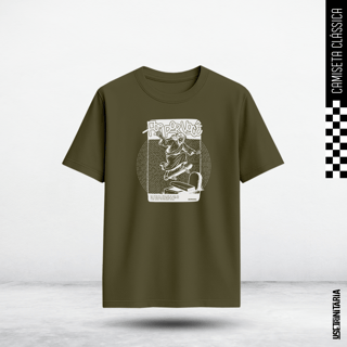 Nome do produtoCamiseta Clássica – Ele venceu a morte