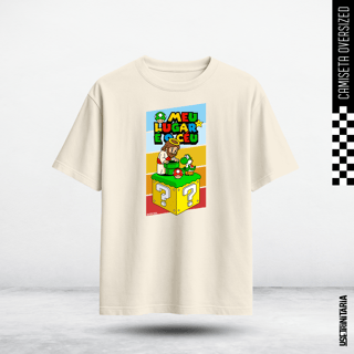 Nome do produtoCamiseta Oversized – Meu Lugar é o Céu