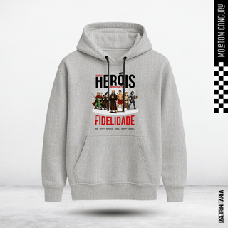 Nome do produtoMoletom Canguru – Meus heróis morreram por fidelidade