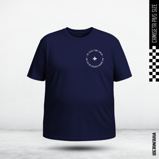 Nome do produtoCamiseta Plus Size — Um só em Cristo