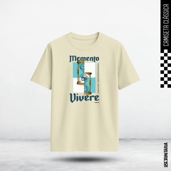 Camiseta Clássica – Memento Vivere