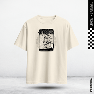 Nome do produtoCamiseta Oversized – Ele venceu a morte