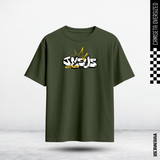 Nome do produtoCamiseta Oversized — Jesus