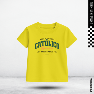 Nome do produtoCamiseta Infantil (2-8) – Católico Romano
