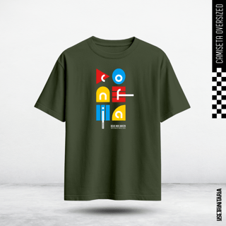 Nome do produtoCamiseta Oversized – Deus nos basta
