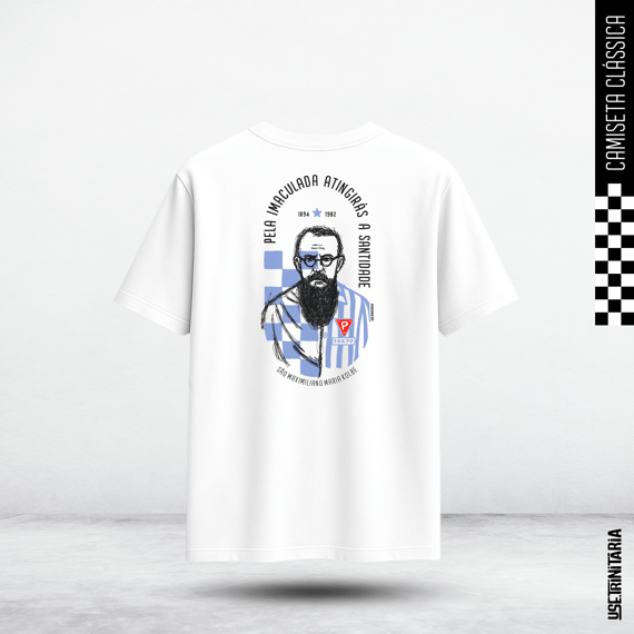 Camiseta Clássica – Milícia da Imaculada - São Maximiliano Kolbe