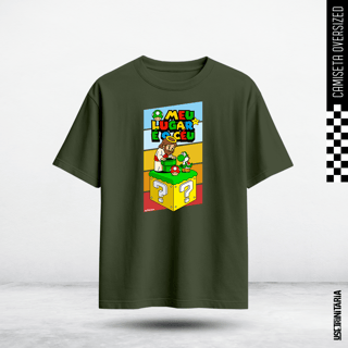 Nome do produtoCamiseta Oversized – Meu Lugar é o Céu