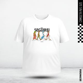 Camiseta Plus Size — Eu seguirei