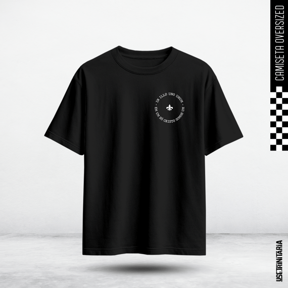 Camiseta Oversized — Um só em Cristo