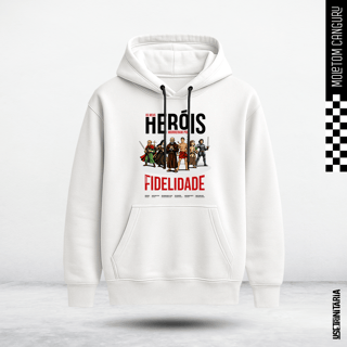 Nome do produtoMoletom Canguru – Meus heróis morreram por fidelidade