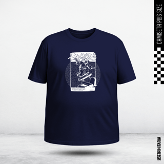 Nome do produtoCamiseta Plus Size – Ele venceu a morte