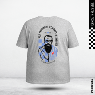 Nome do produtoCamiseta Plus Size – Milícia da Imaculada - São Maximiliano Kolbe