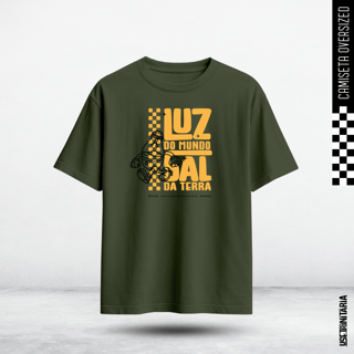 Nome do produtoCamiseta Oversized — Luz e Sal