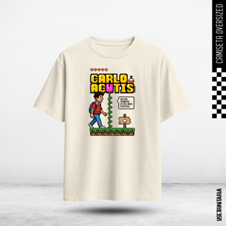 Camiseta Oversized – Carlo Acutis