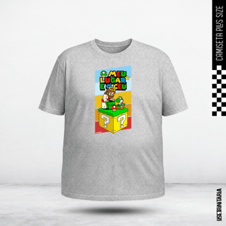 Nome do produtoCamiseta Plus Size – Meu Lugar é o Céu