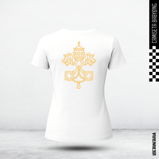 Nome do produtoCamiseta Babylook — Um só em Cristo