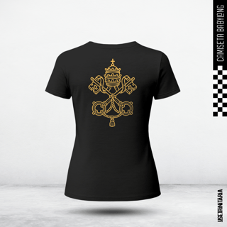 Nome do produtoCamiseta Babylook — Um só em Cristo