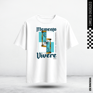 Nome do produtoCamiseta Oversized – Memento Vivere