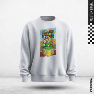 Nome do produtoMoletom Blusão – Meu Lugar é o Céu