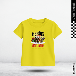 Nome do produtoCamiseta Infantil (2-8) – Meus heróis morreram por fidelidade