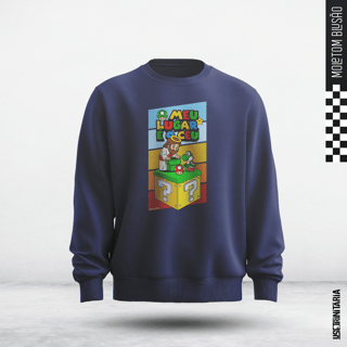 Nome do produtoMoletom Blusão – Meu Lugar é o Céu