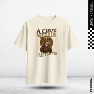Nome do produtoCamiseta Oversized — A Cruz Sagrada
