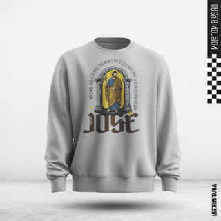 Nome do produtoMoletom Blusão – São José, Guardião em Silêncio