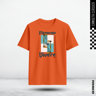 Nome do produtoCamiseta Clássica – Memento Vivere