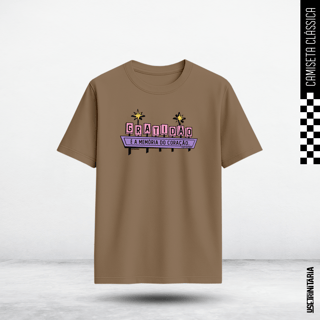 Nome do produtoCamiseta Clássica — Ele vive