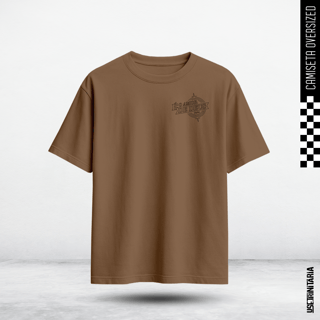 Nome do produtoCamiseta Oversized (frente e costas) – O mar é Deus