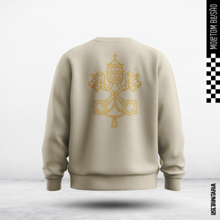 Nome do produtoMoletom Blusão — Um só em Cristo