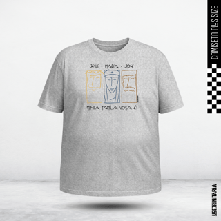 Nome do produtoCamiseta Plus Size — Sagrada Família