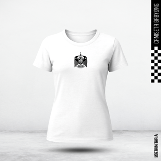 Nome do produtoCamiseta Babylook – Milícia da Imaculada - São Maximiliano Kolbe