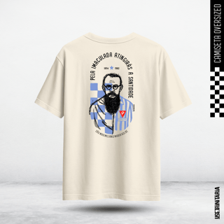 Nome do produtoCamiseta Oversized – Milícia da Imaculada - São Maximiliano Kolbe