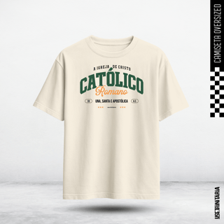 Nome do produtoCamiseta Oversized – Católico Romano