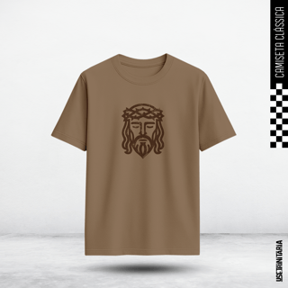 Nome do produtoCamiseta Clássica — O rosto que salva