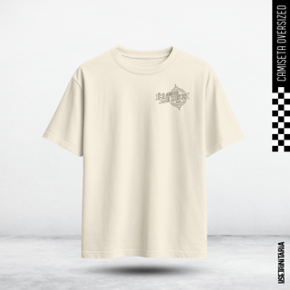 Nome do produtoCamiseta Oversized (frente e costas) – O mar é Deus