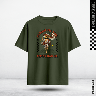 Nome do produtoCamiseta Oversized — Ele vive