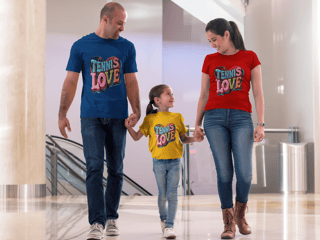 Nome do produto Camiseta Infantil Feminina Classic Infantil Body Bebê Tennis Love