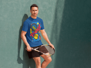 Nome do produto Camiseta Tennis T-Shirt Prime | Algodão Premium e Toque Aveludado